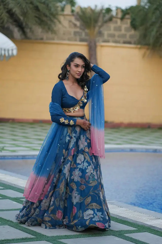 Blue In Bloom | Perfect for Graceful Event