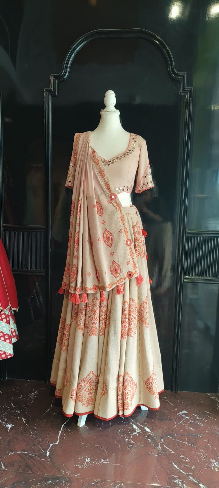 Jute print Navratri 2026