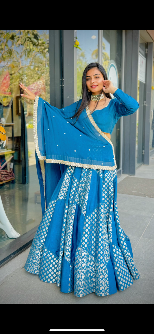 Raw Silk Grace Lehenga