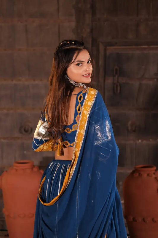 Raas | Blue Navratri Chaniyacholi