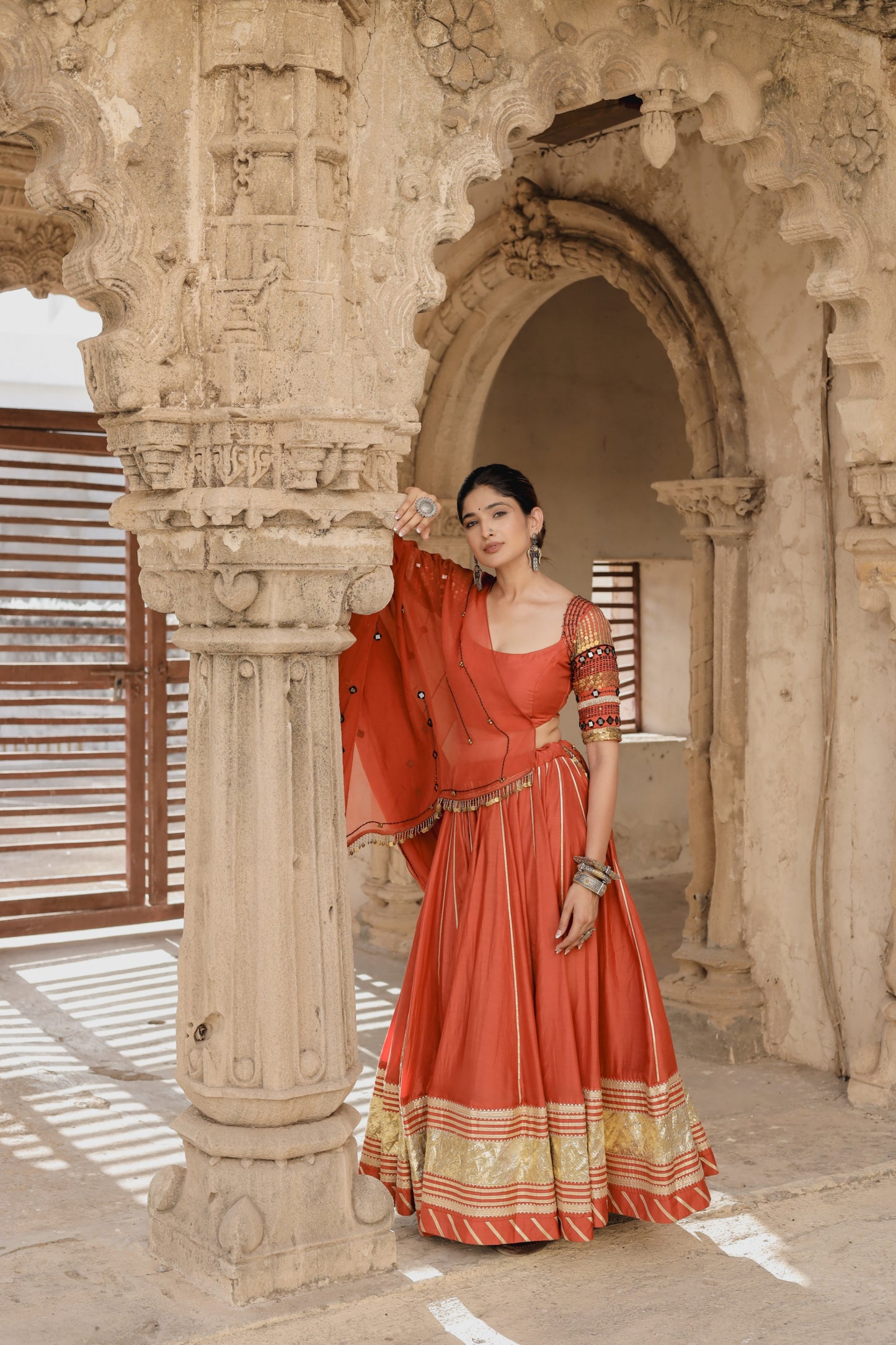 RAAS – Navratri Rust Chaniya Choli