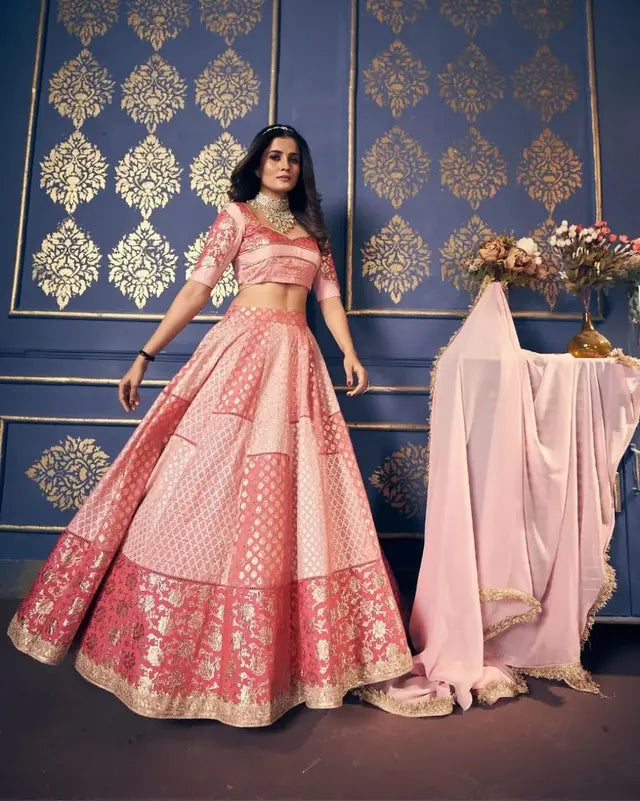 Silk Chanderi Lehnga