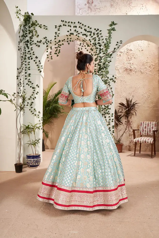 Heavenly Sky Lehenga Set