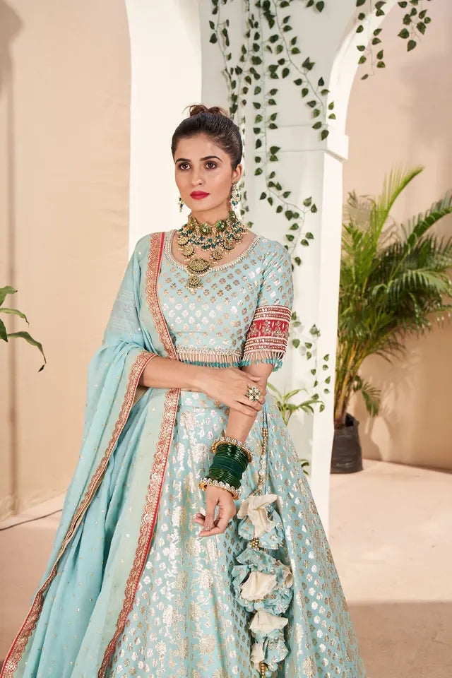 Heavenly Sky Lehenga Set