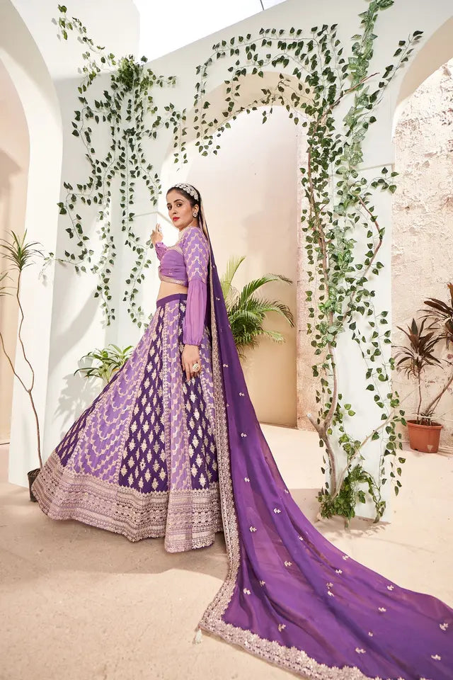 Purple Lehenga