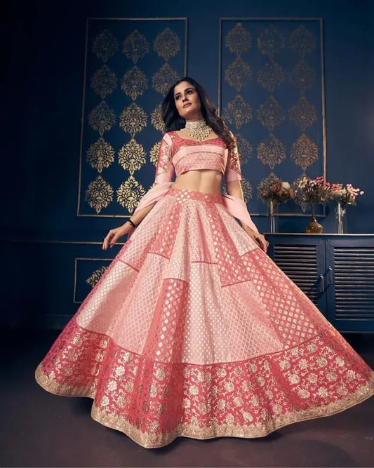 Silk Chanderi Lehnga