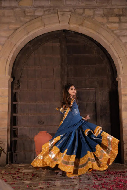 Raas | Blue Navratri Chaniyacholi