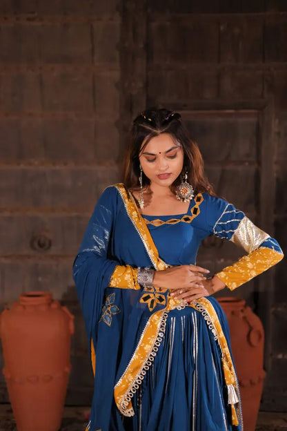 Raas | Blue Navratri Chaniyacholi