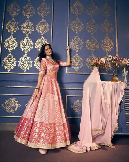 Silk Chanderi Lehnga