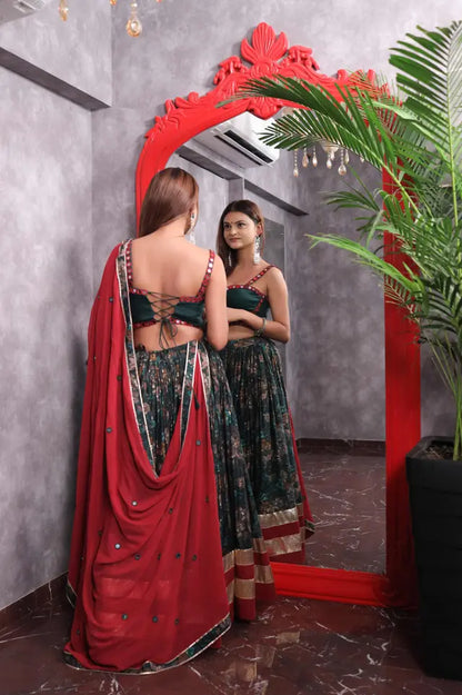 Raas | Corset Blouse with Chaniyacholi