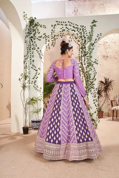 Purple Lehenga