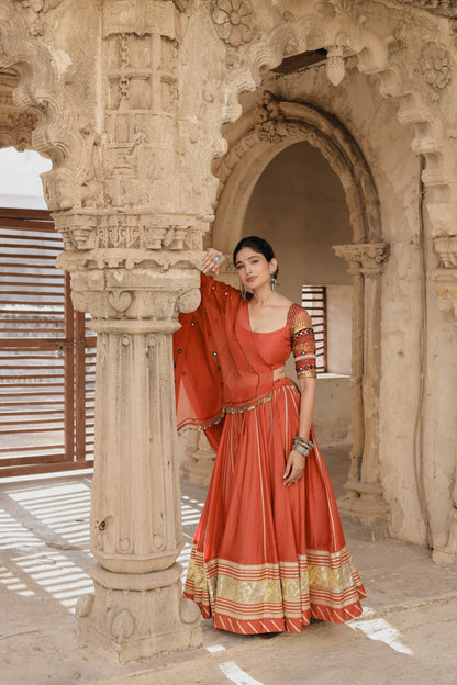 RAAS – Navratri Rust Chaniya Choli