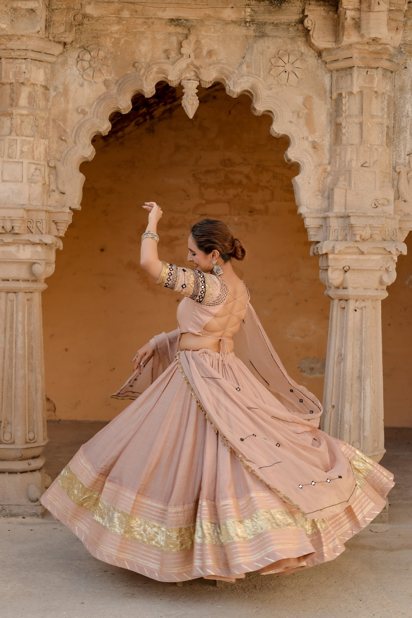 RAAS – Blush Rose Navratri Chaniya Choli